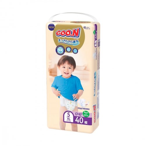 Подгузники GOO.N Premium Soft для детей 12-20 кг размер 5(XL) 40 шт 863226