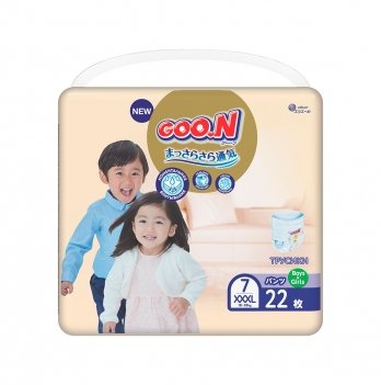 Подгузники GOO.N Premium Soft для детей 18-30 кг размер 7(3XL) 22 шт 863231