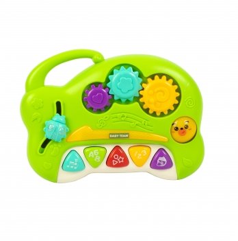 Музыкальная игрушка BABY TEAM Забава Зеленый 8645_зеленый