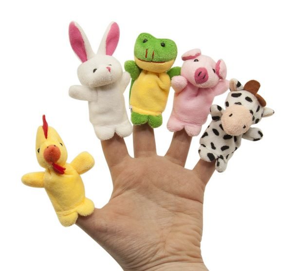 Набор игрушек на пальцы Baby Team 8710 Весёлые пушистики