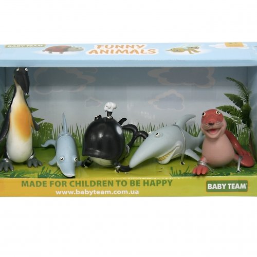 Набор игрушек-фигурок Океан Baby Team 8833, 5 шт