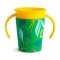 Чашка непроливайка Munchkin Miracle 360 WildLove Слон 177 мл Желтый/Зеленый 05177201.01