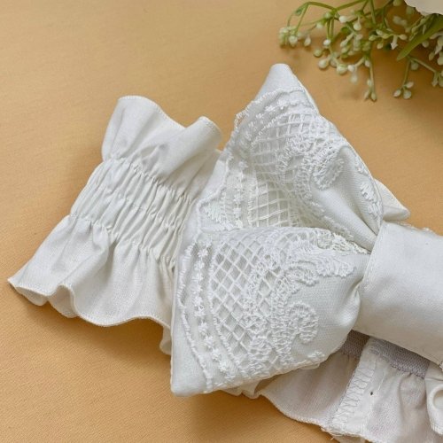 Бант на выписку Маленькая Соня Универсальный Молочный 890035