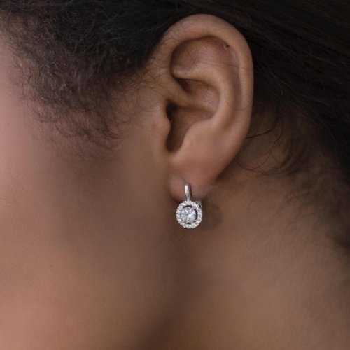 Серебряные сережки UMAX Нинель 20446