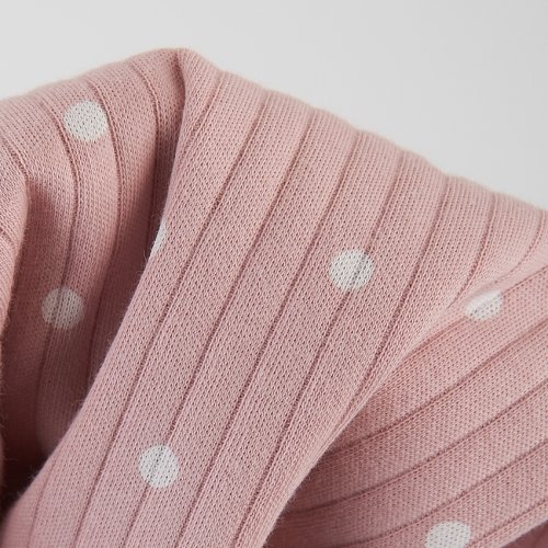 Человечек для новорожденных ЛяЛя Горох 0 - 3 мес Интерлок Пудровый/Молочный 8ІН059_2-498