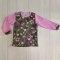 Пижама для девочки PaMaYa Цветы на коричневом/Розовый 9-07-3
