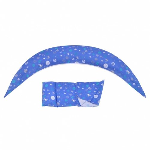 Подушка для беременных Nuvita, 10 в 1 DreamWizard, синяя