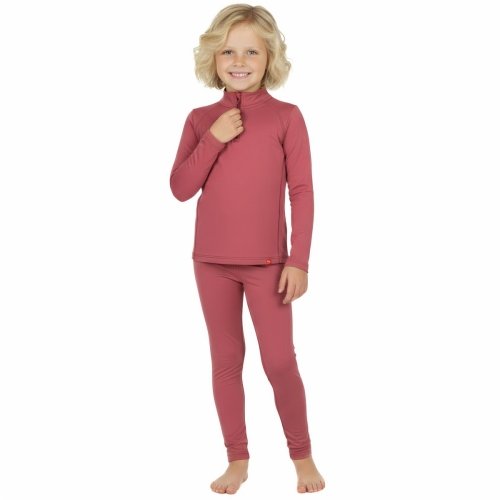 Термо лосины детские Софія Wooly 1 - 6 лет Шерсть мериноса Вишневый 9116