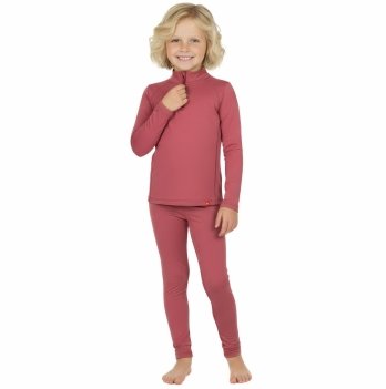 Термобелье детское Софія Wooly 1 - 6 лет Шерсть мериноса Вишневый 9126/2