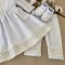 Платье для крещения девочке BetiS Аріна-3 0 - 18 мес Велюр Белый/Экрю 27689575