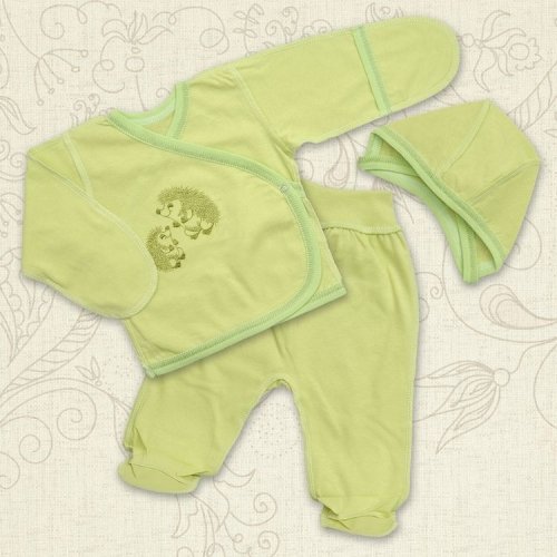 Набор для новорожденных Бетис Веселі їжачки-2 Зелёный от 0 до 3 мес 27075344