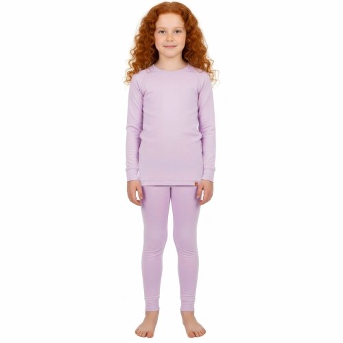 Термобелье детское Софія Wooly 1 - 6 лет Шерсть мериноса Сиреневый 9203/1