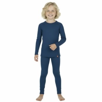 Термобелье детское Софія Wooly 1 - 6 лет Шерсть мериноса Синий 9395/1