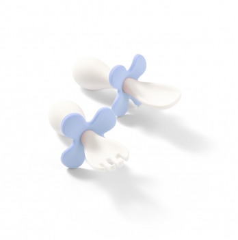 Детский набор столовых приборов BabyOno Голубой 969/05