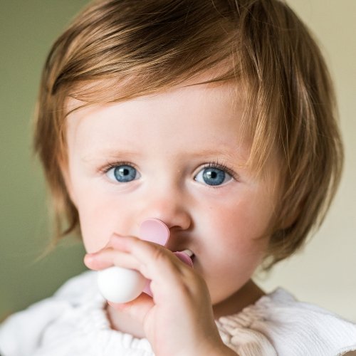 Детский набор столовых приборов BabyOno Розовый 969/01