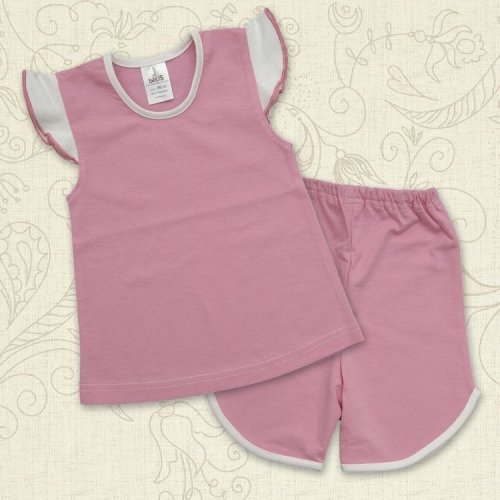 Пижама детская Бетис Лето  9 мес - 2 года Розовый 27076126