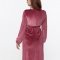 Вечернее платье для беременных и кормящих мам Юла мама Jen Розовый DR-49.242