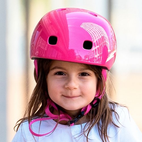 Защитный шлем детский Micro M от 4 до 7 лет Малиновый AC2081BX