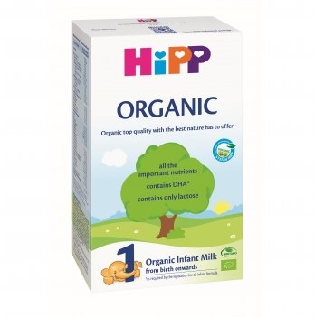 Детская молочная смесь для новорожденных HiPP Organic 1 300 гр 2016-03