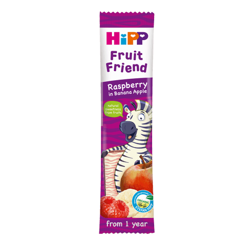 Детский батончик органический HiPP фруктово-злаковый Малина-яблоко-банан 23 г 31362-02