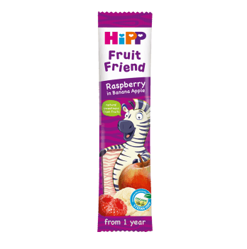 Детский батончик органический HiPP фруктово-злаковый Малина-яблоко-банан 23 г 31362-02