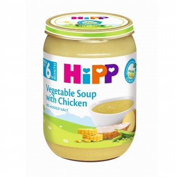 Суп для детей HiPP овощной с курицей 190 г 7973