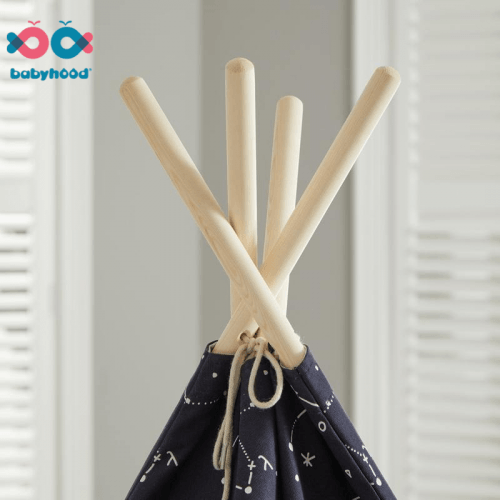 Детская палатка вигвам Babyhood Звездное небо 110х162 см AS-303