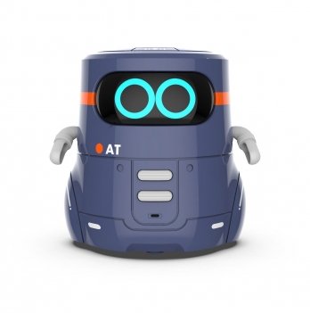 Умный робот с сенсорным управлением и обучающими карточками AT-Robot Темно-фиолетовый AT002-02-UKR