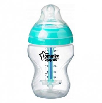 Антиколиковая бутылочка с индикатором температуры Tommee Tippee Advanced Anti-Colic 0m+ 260 мл TT0020