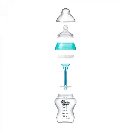 Антиколиковая бутылочка с индикатором температуры Tommee Tippee Advanced Anti-Colic 0m+ 260 мл TT0020