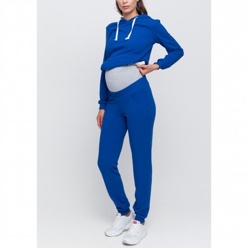 Спортивный костюм для беременных Юла мама Allegro Синий ST-30.052