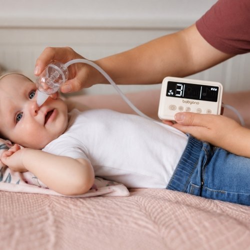 Аспиратор для носа электрический BabyOno Soffio USB-C 1695