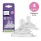 Соска силиконовая к бутылочке Avent Natural Response Fast 2 шт SCY964/02