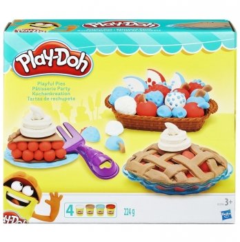 Набор для творчества пластилин Hasbro Play-Doh Food role play Ягодные тарталетки B3398
