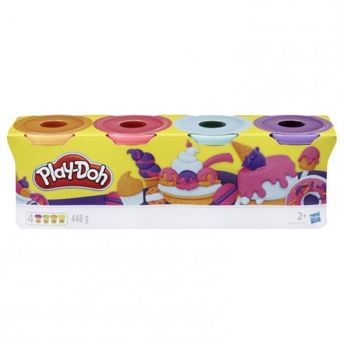 Пластилин Hasbro Play-Doh Compounds Sweet 4 шт B5517_E4869
