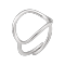 Кольцо серебряное женское безразмерное UD Kashtan Сфера ВС-214р