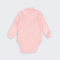 Боди гольф детский Bembi Цветы 9 - 24 мес Интерлок Розовый меланж БД107