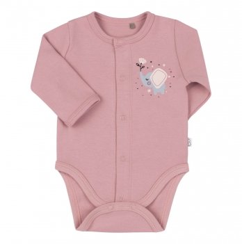 Боди для новорожденных Bembi 1 - 12 мес Интерлок Розовый/Голубой БД59а