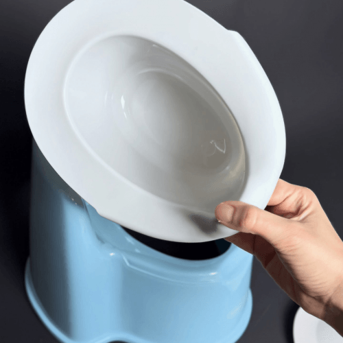 Горшок детский с антискользящим покрытием Babyhood Йойо Голубой BH-102B