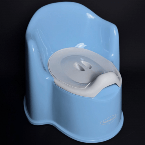 Горшок детский с антискользящим покрытием Babyhood Йойо Голубой BH-102B