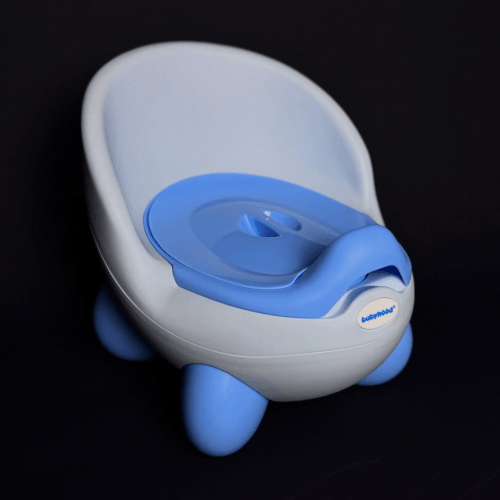 Горшок детский с антискользящими ножками Babyhood Кью Кью Голубой BH-105LB