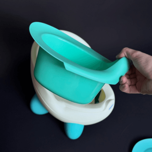 Горшок детский с антискользящими ножками Babyhood Кью Кью Зеленый BH-105LG