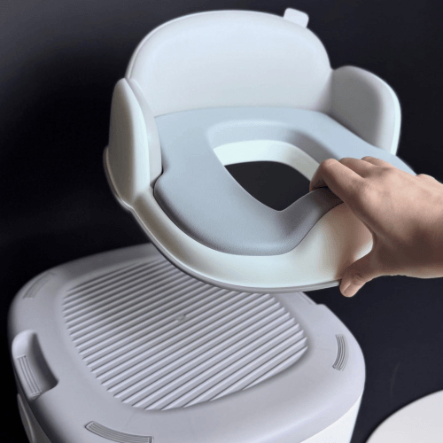 Детский горшок 3в1 Babyhood Smart Серый BH-107