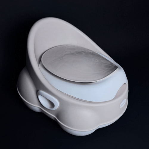 Горшок детский с антискользящими ножками Babyhood Изобретатель Бежевый BH-112N