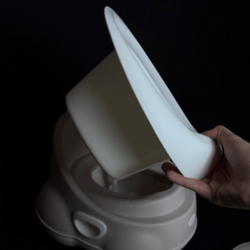 Горшок детский с антискользящими ножками Babyhood Изобретатель Бежевый BH-112N