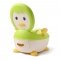 Горшок детский с полиуретановым сидением Babyhood Пингвин Зеленый BH-113PG