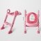 Детская накладка на унитаз со ступенькой Babyhood Розовый BH-122P