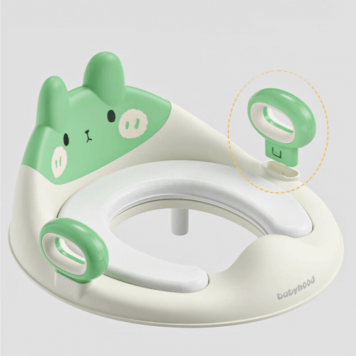 Детская накладка на унитаз Babyhood Зайчик Зеленый BH-134G