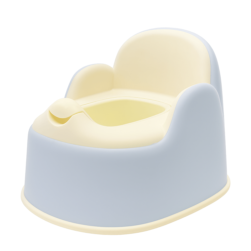Горшок детский с антискользящим покрытием Babyhood Буба Голубой BH-138B