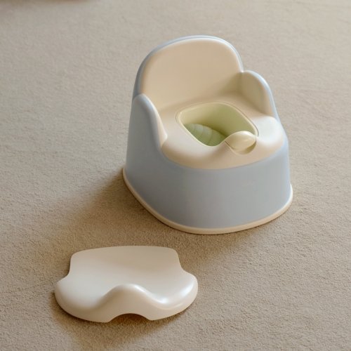 Горшок детский с антискользящим покрытием Babyhood Буба Голубой BH-138B